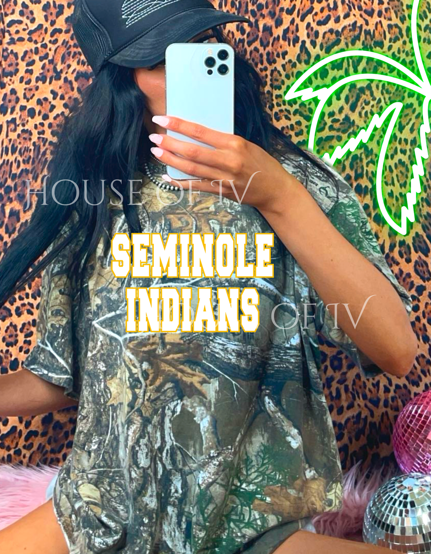 Camo Seminole Indians Straight