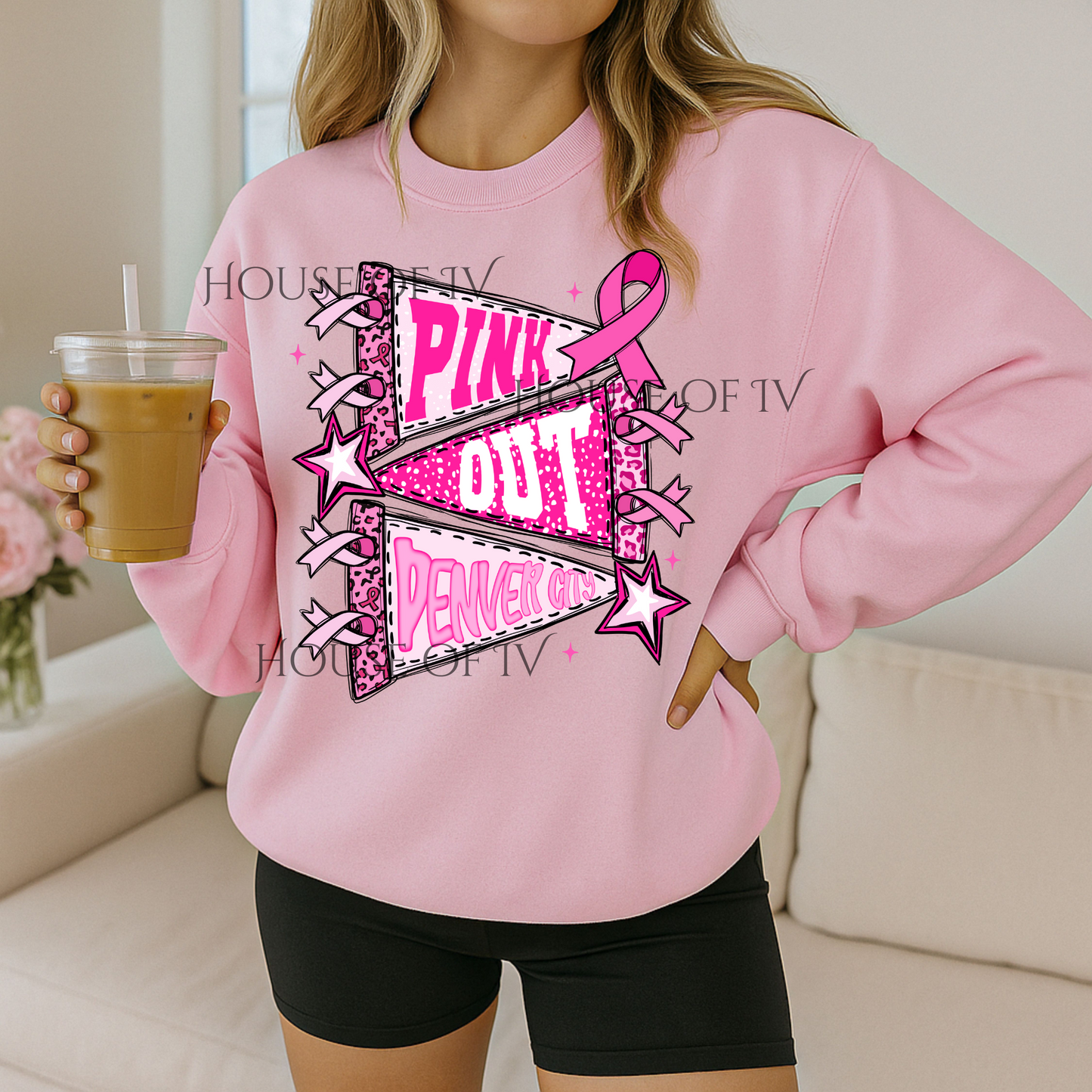 Pink Out Pennant - Denver City