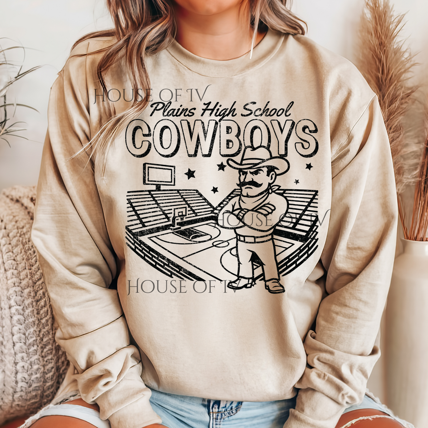 Vintage Cowboys Basketball