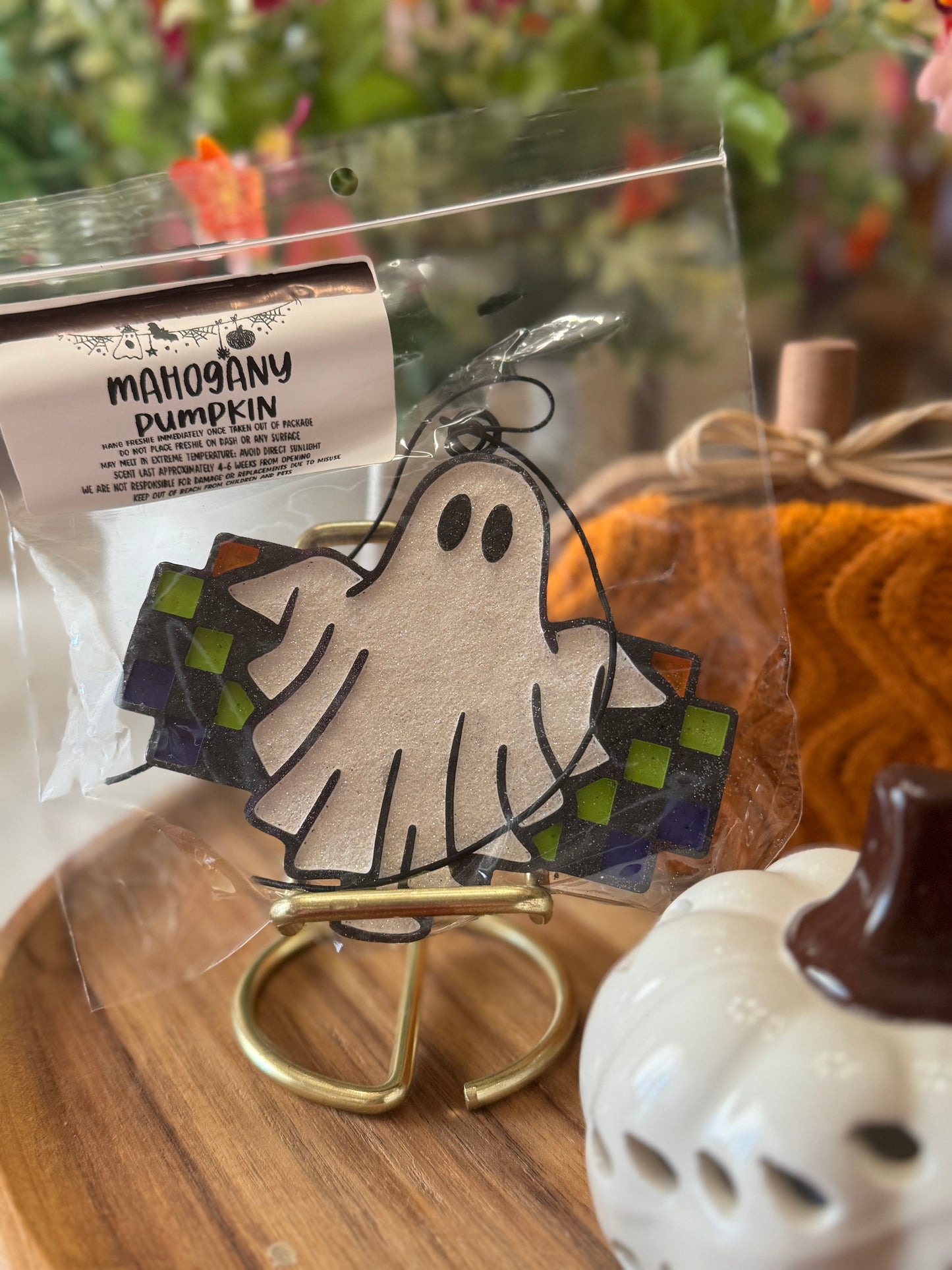 Colorful Checkered Ghost