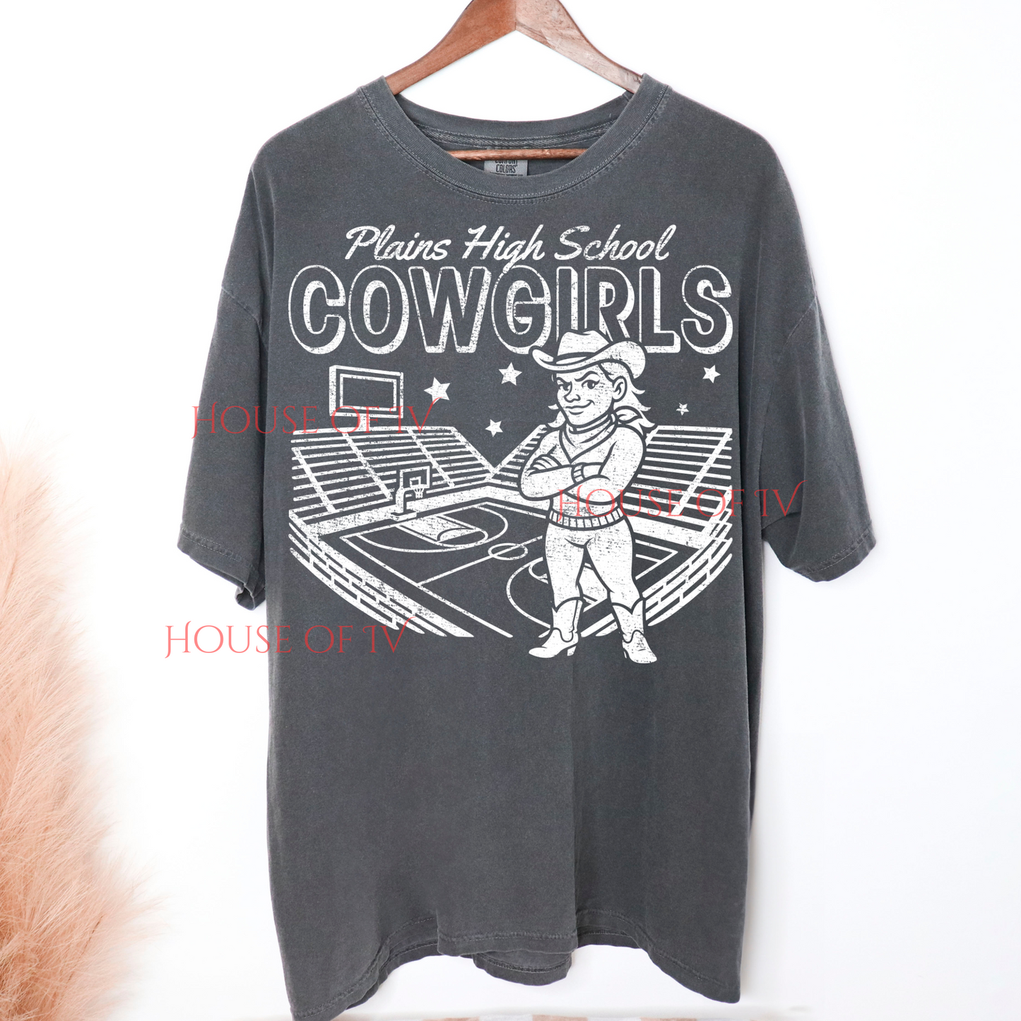 Vintage Cowgirls Basketball