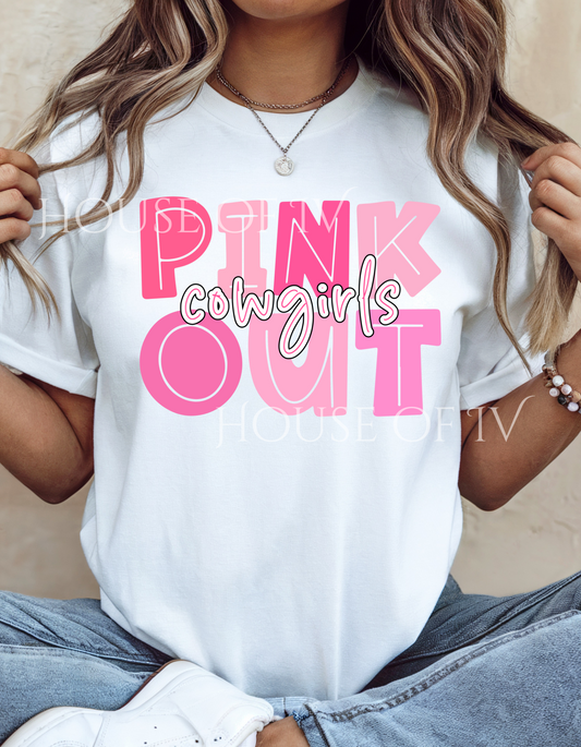 Pink Out Cowgirls